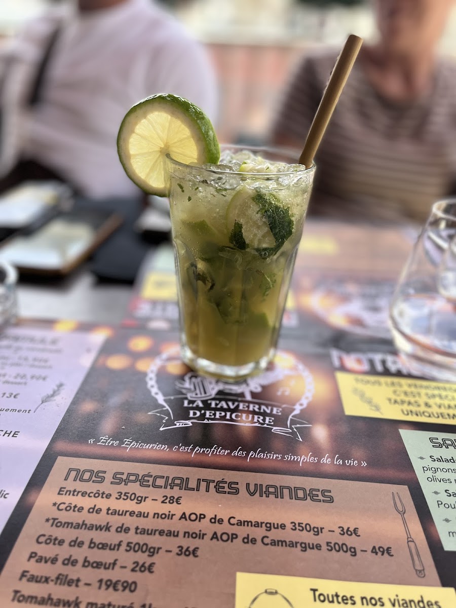 Menu La Taverne D'epicure Loudun-10