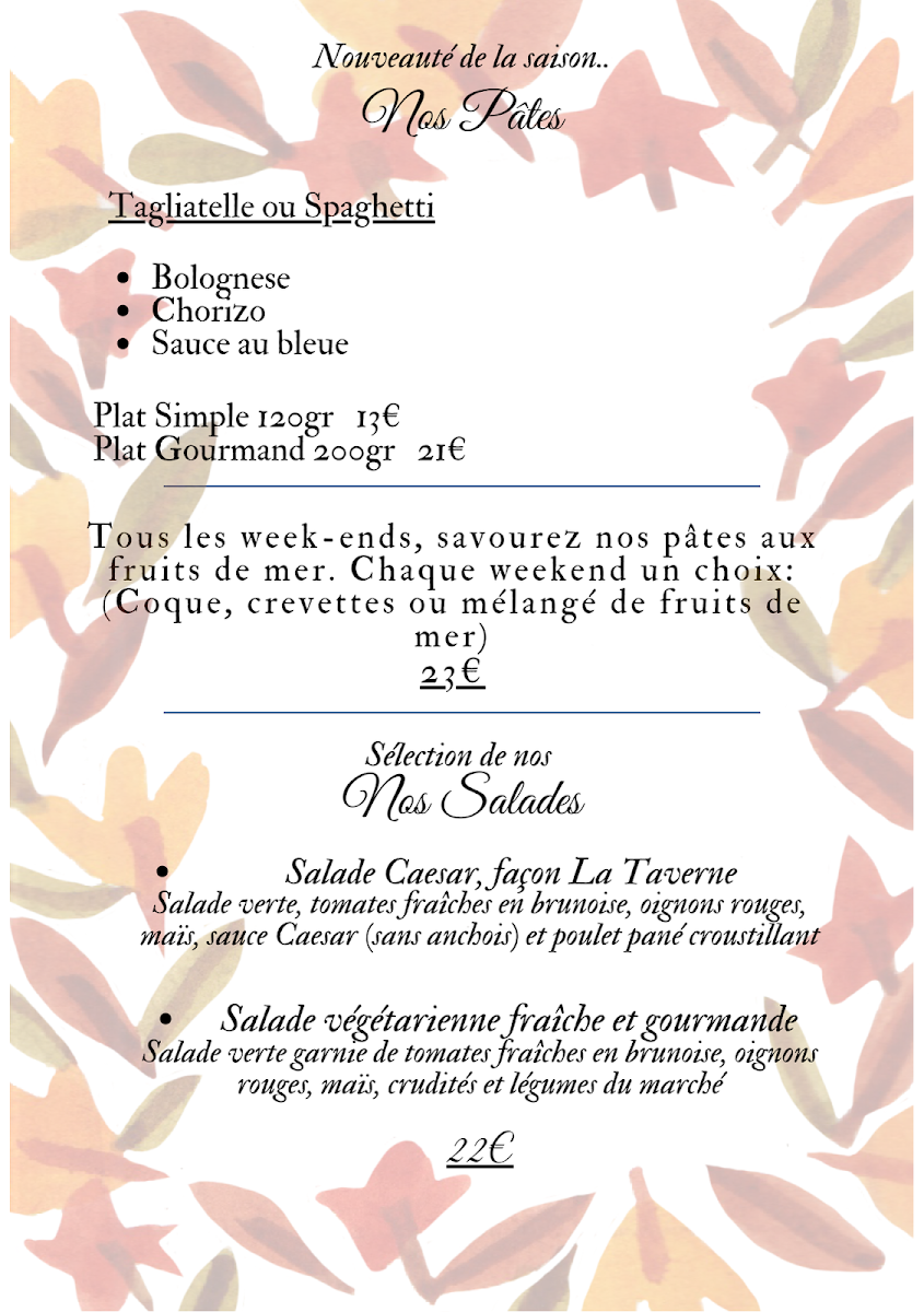 Menu La Taverne D'epicure Loudun-3