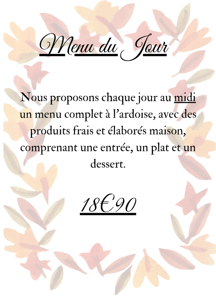 Menu La Taverne D'epicure Loudun-5